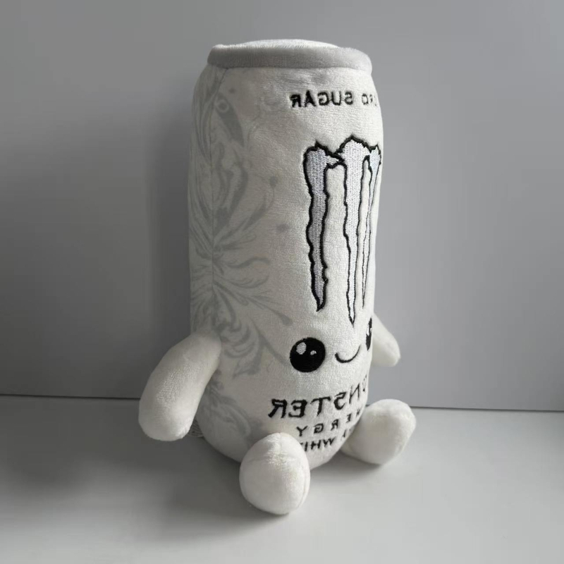 Home Decor Games - 2026New# Monster Plush White Energy Drink