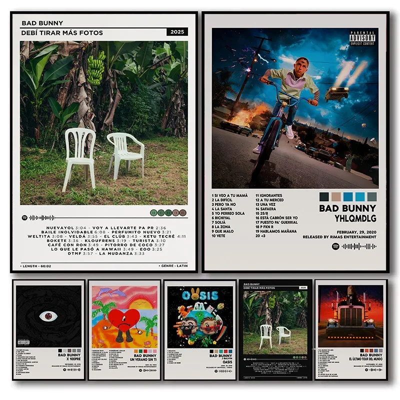 Home Decor Essentials - Latin Pop Urban Music Rapper Bad