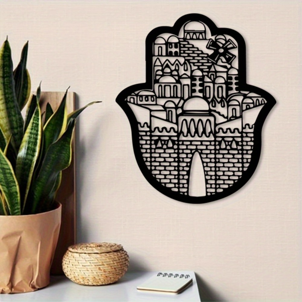 Home Decor Free - CIFBUY Iron Wall Art Islamic Architecture