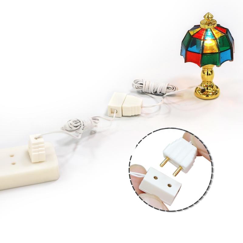 Home Decor Deals - 1Pcs 1/12 Dollhouse Decorative Lamp Transformer