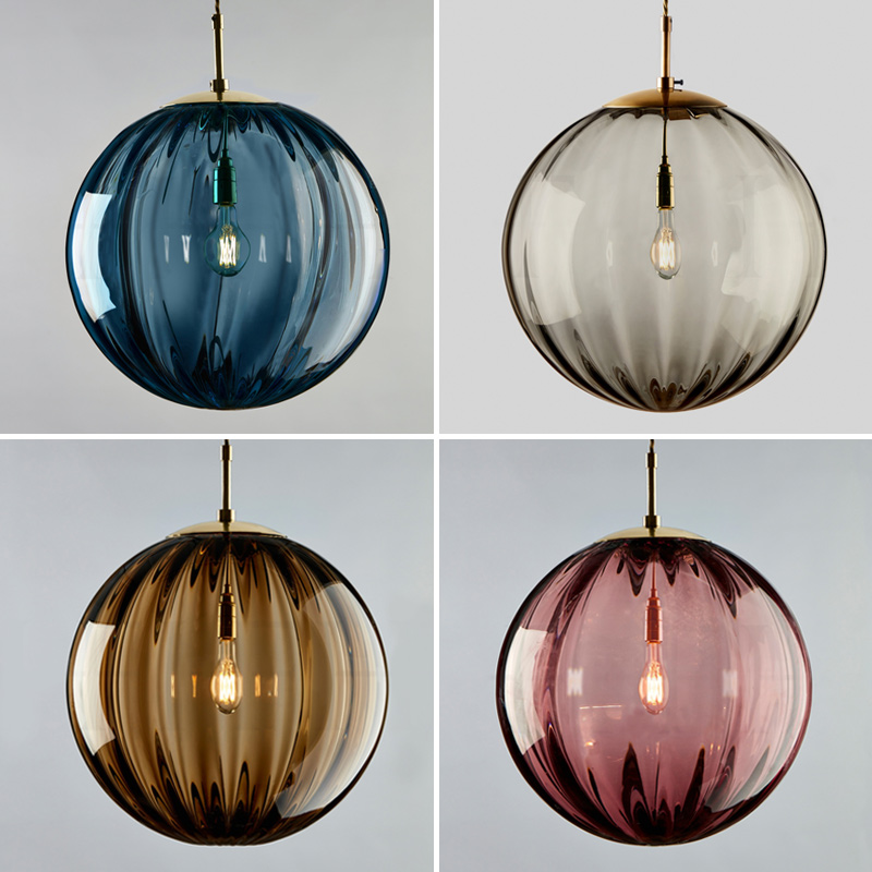 Hanging Moon Lamp - Modern Led Pendant Light Nordic Glass