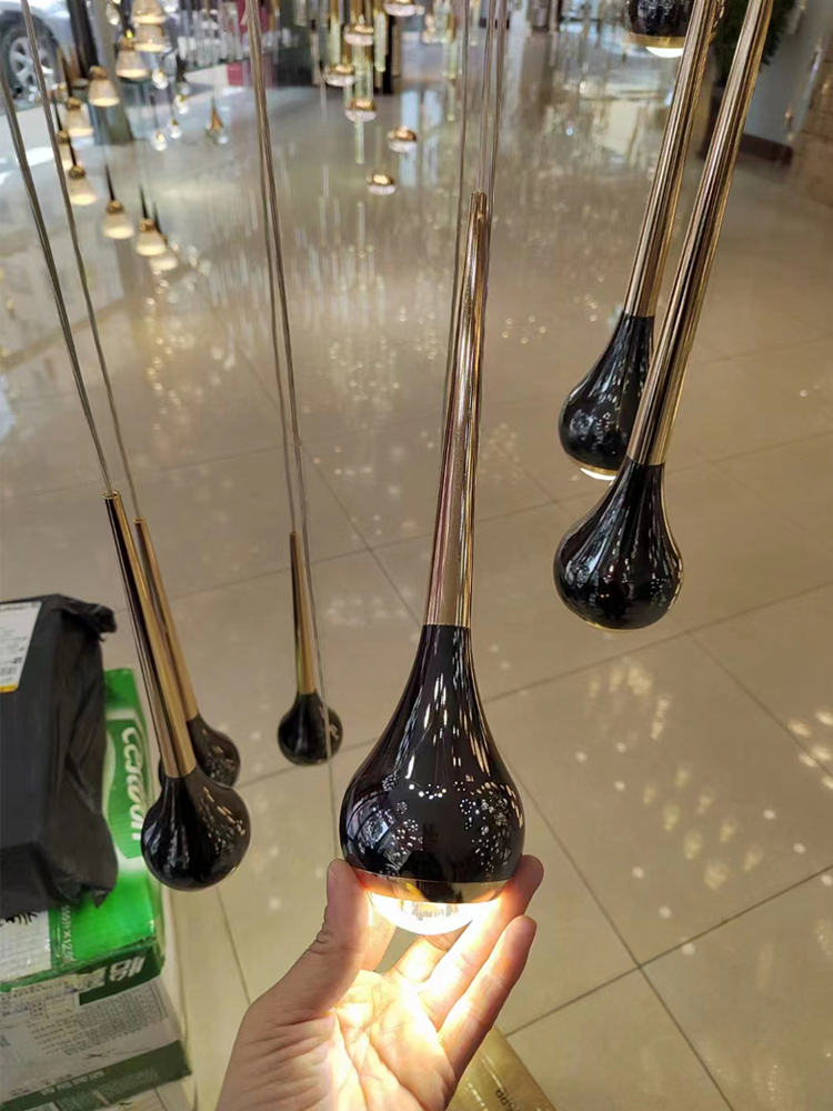Led Minimalist Chandelier Mode - Hanging Moon Lamp review and price