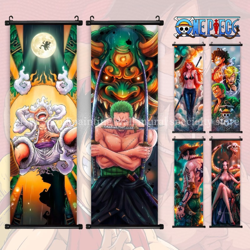 One Piece Scroll Hanging Paint - Home Decor Online review and price