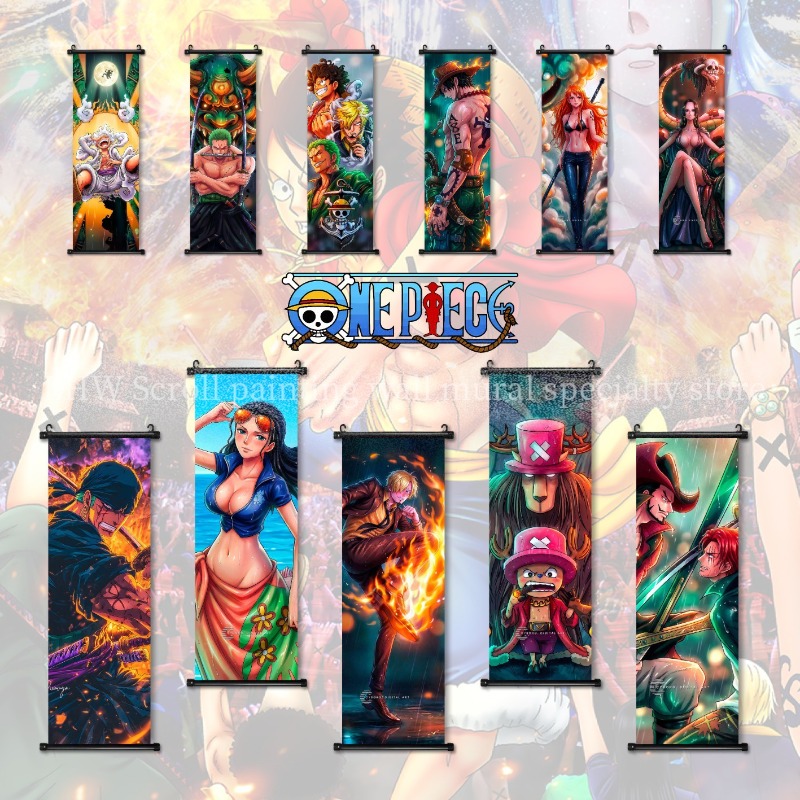 One Piece Scroll Hanging Paint - Home Decor Online review and price