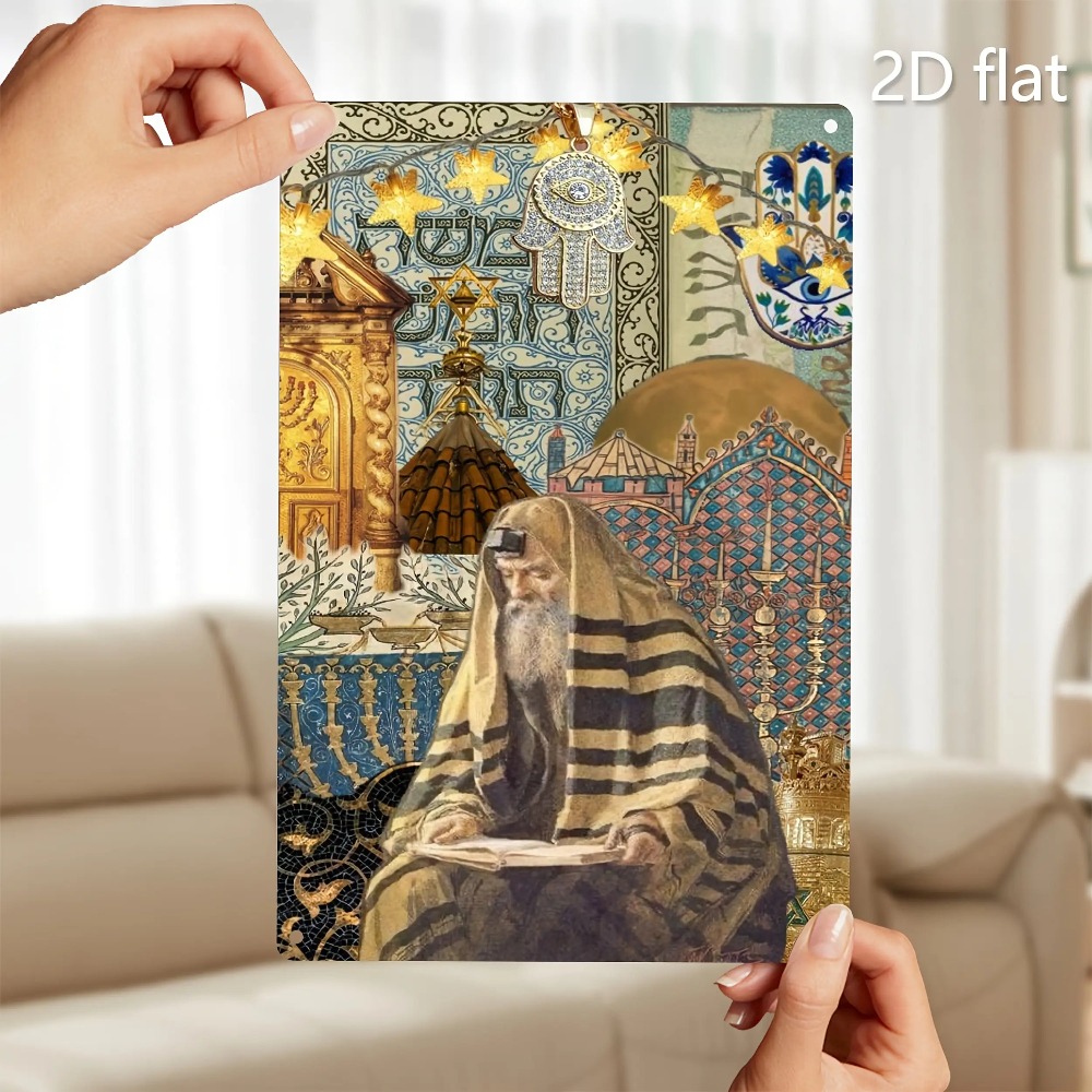 CIFBUY Vintage Jewish Elder Re - Home Decor Free review and price