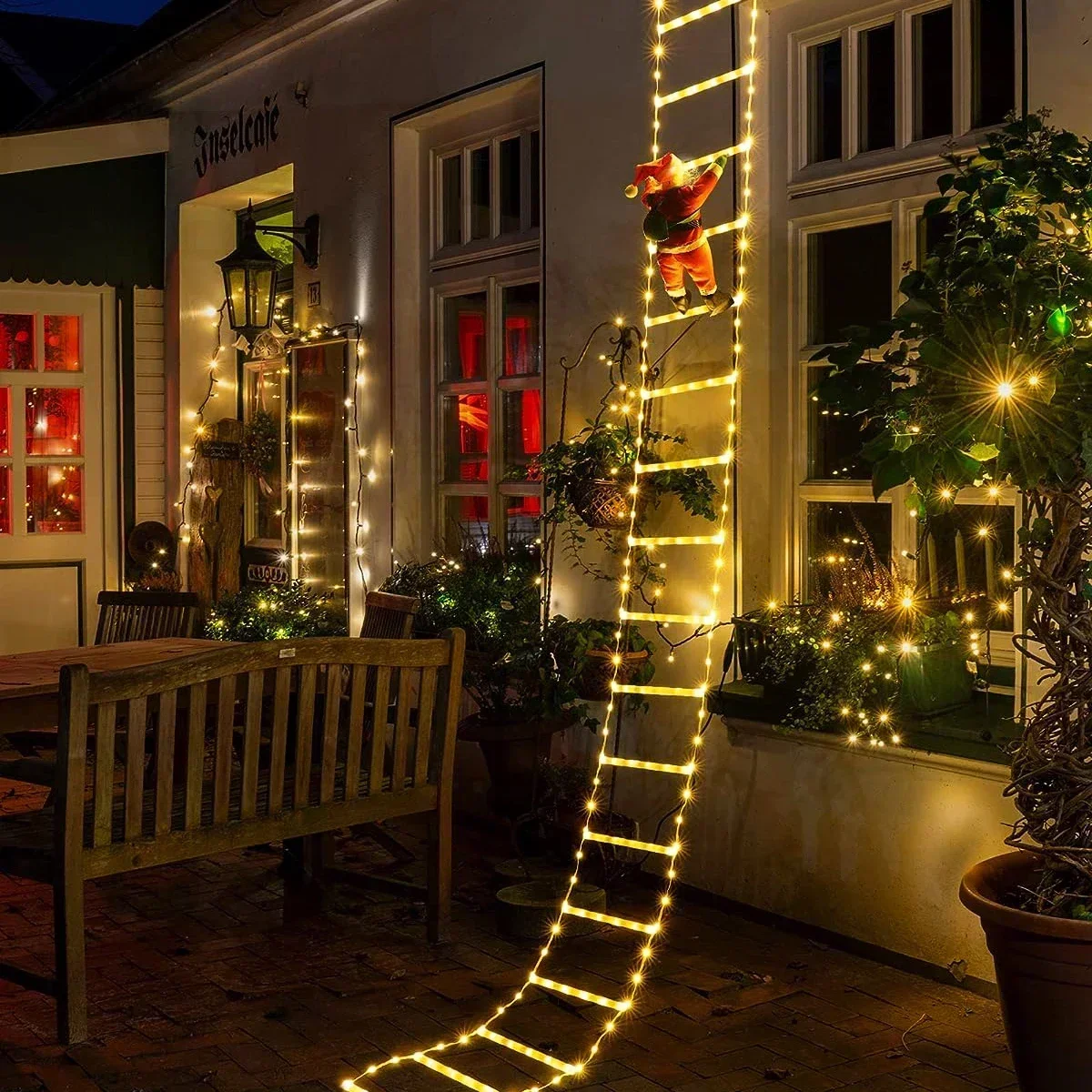 LED Ladder Light for Santa Cla - Home Decor Xmas Tree review and price