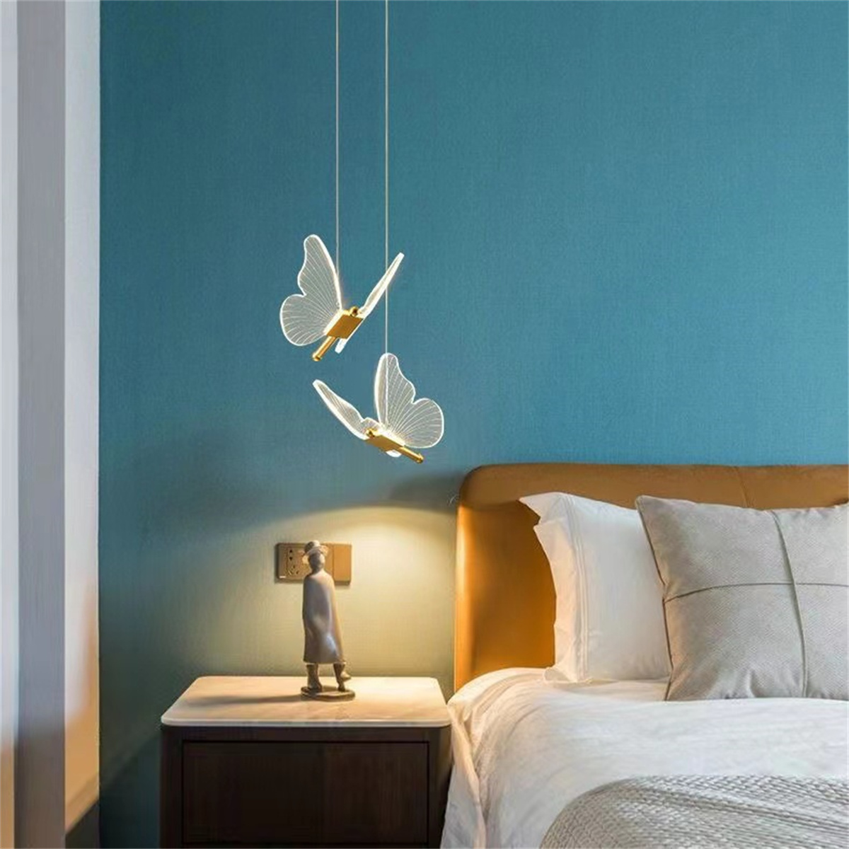 Bedside Butterfly Chandelier A - Hanging Moon Lamp review and price