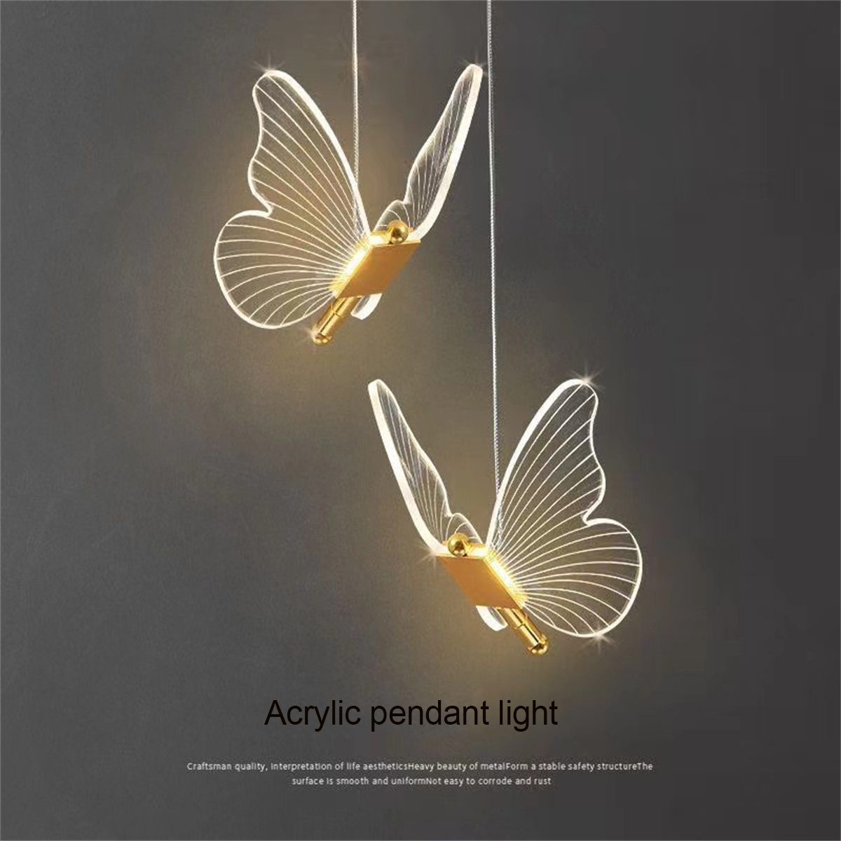 Bedside Butterfly Chandelier A - Hanging Moon Lamp review and price