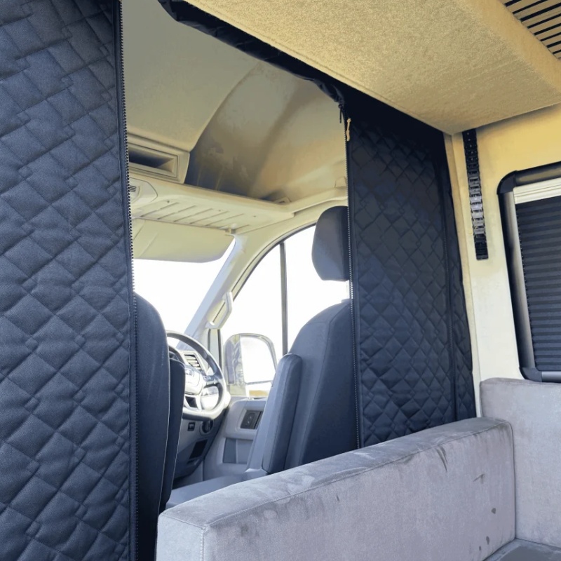 Insulated Cab Divider Curtain  - Blackout Curtains review and price