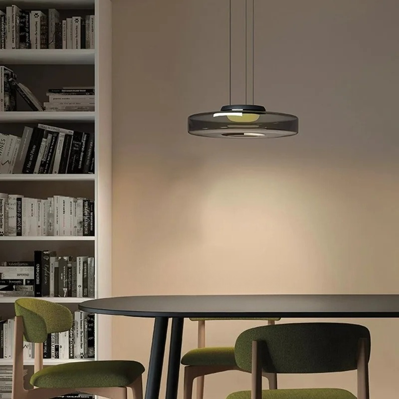Italian Minimalist Glass Penda - Hanging Moon Lamp review and price