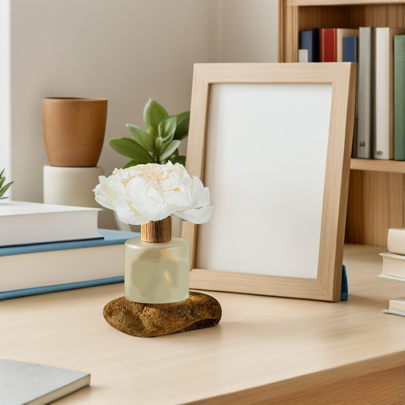 Peony Head Fragrance Diffuser  - Home Decor Essentials review and price