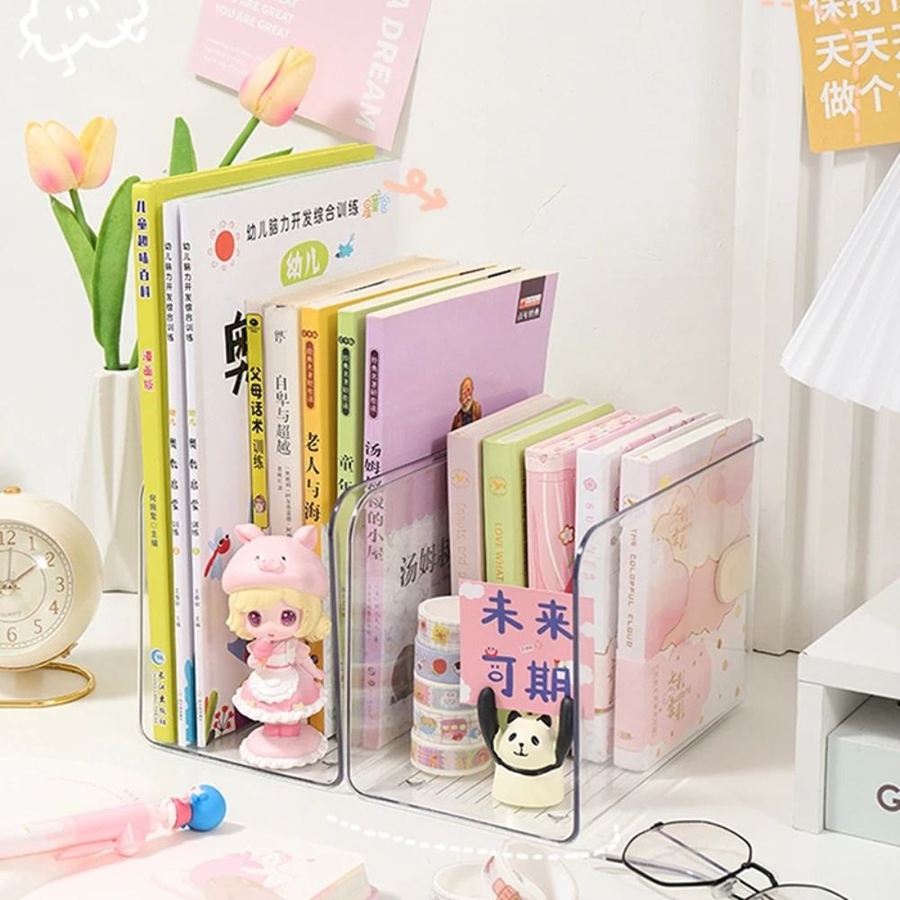 Simple Acrylic Book Stand U-sh - Aesthetic Bookend review and price