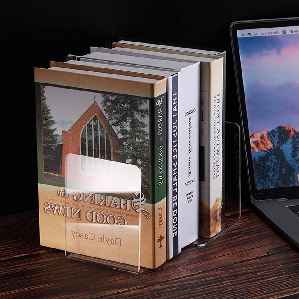 High Quality Acrylic Book Hold - Aesthetic Bookend review and price