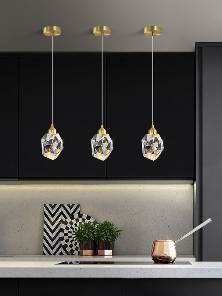 Light Luxury K9 Crystal Small  - Hanging Moon Lamp review and price