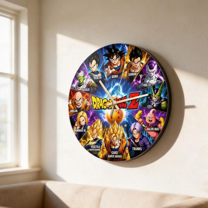Dragon Ball Z Anime Round Wall - Home Decor Online review and price