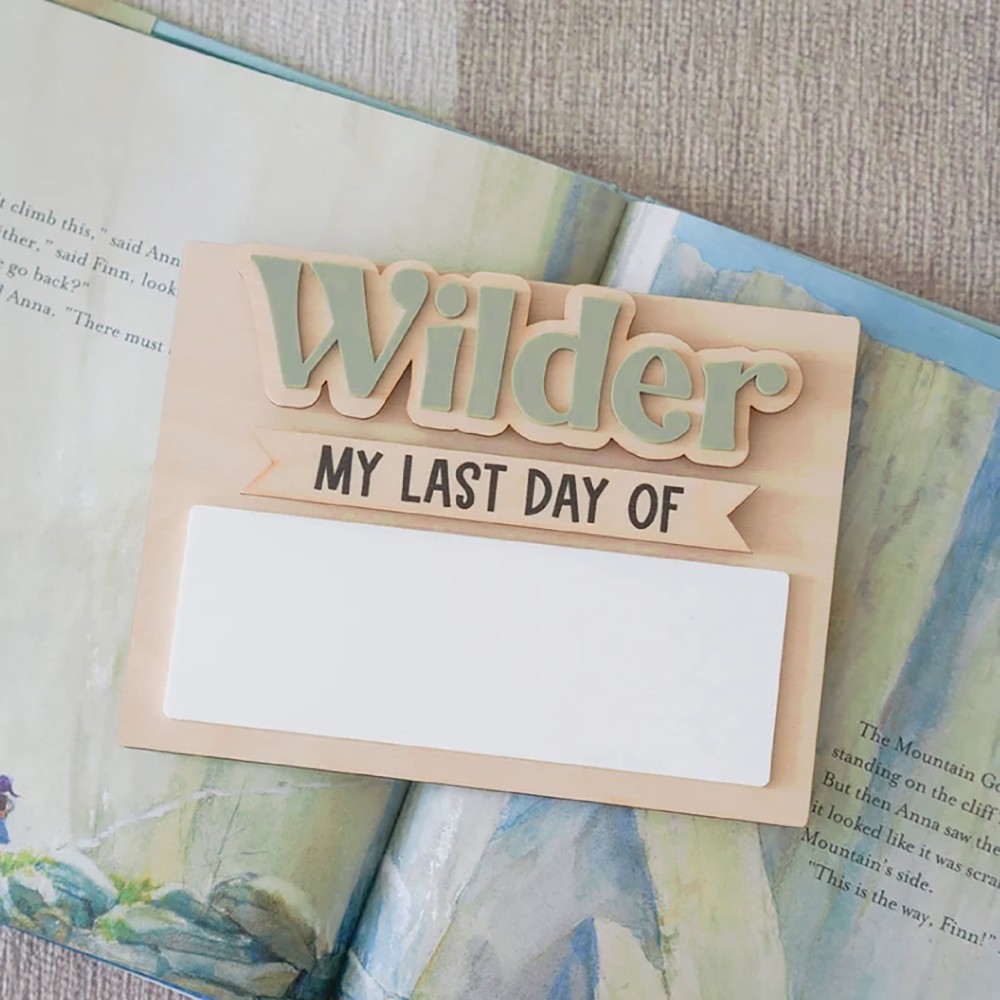 1Pc Custom First and Last Day  - Home Decor Center review and price