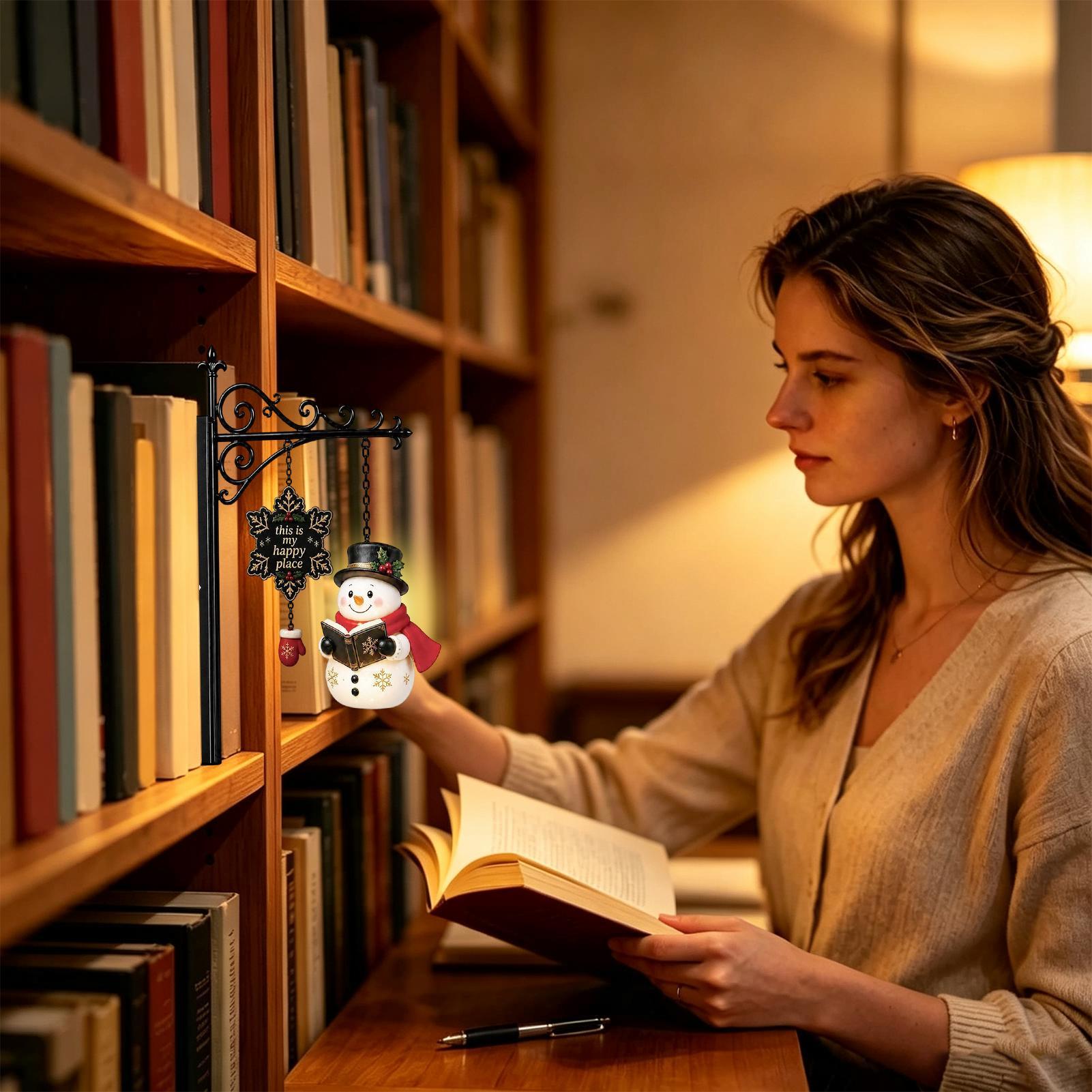 Bookshelf Lamp with Bookend De - Aesthetic Bookend review and price