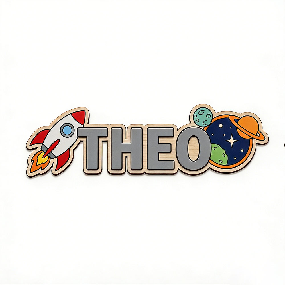 Personalized Space Rocket Name - Home Decor Center review and price