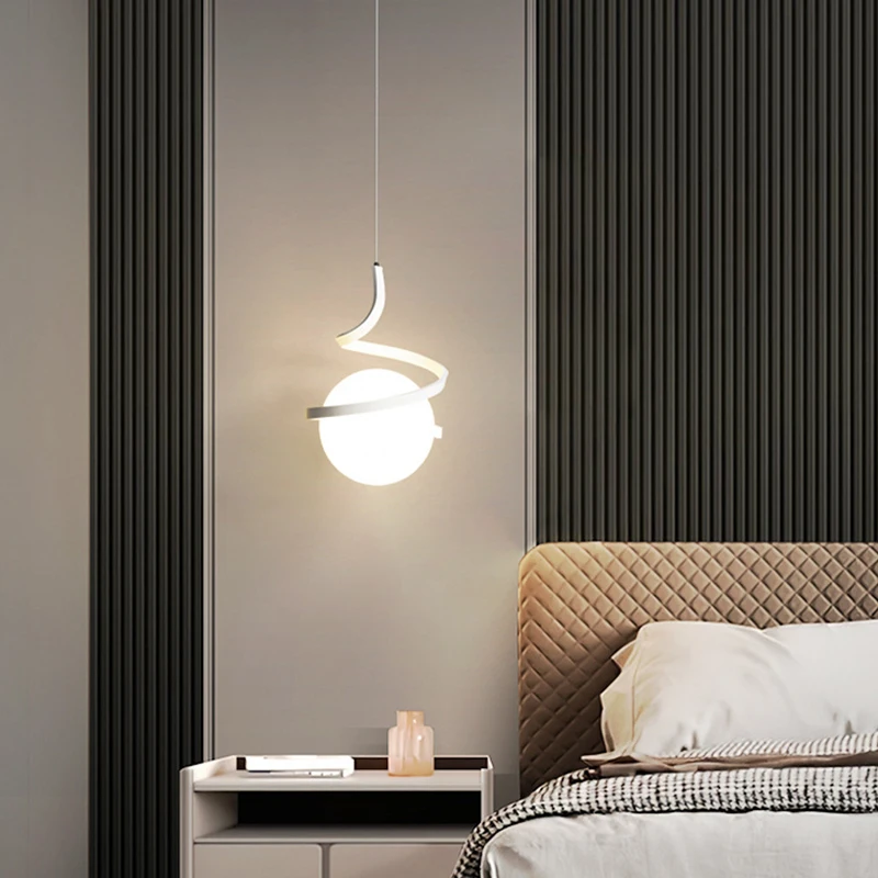 Nordic LED Pendant Light Bedro - Hanging Moon Lamp review and price