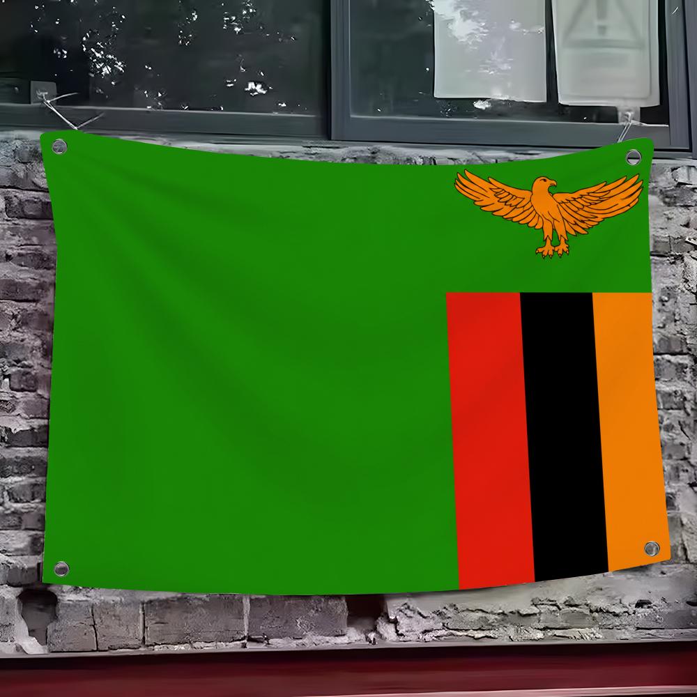 Zambia Flags Custom Wall Hangi - Home Decor Zambia review and price