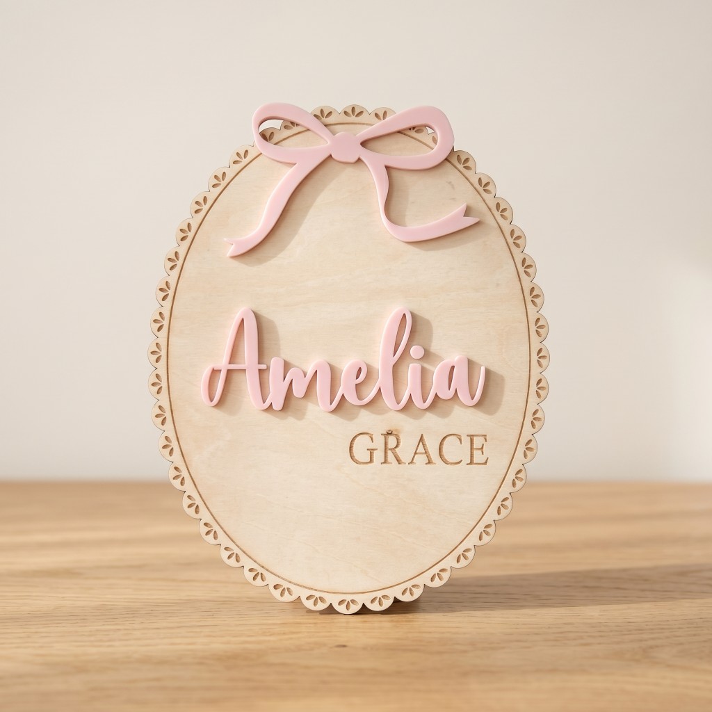 1Pc Custom Bow Lace Edge Baby  - Home Decor Center review and price