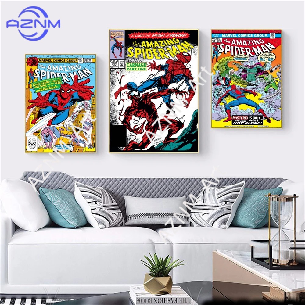 Movie Poster Superhero Canvas  - Home Decor Essentials review and price
