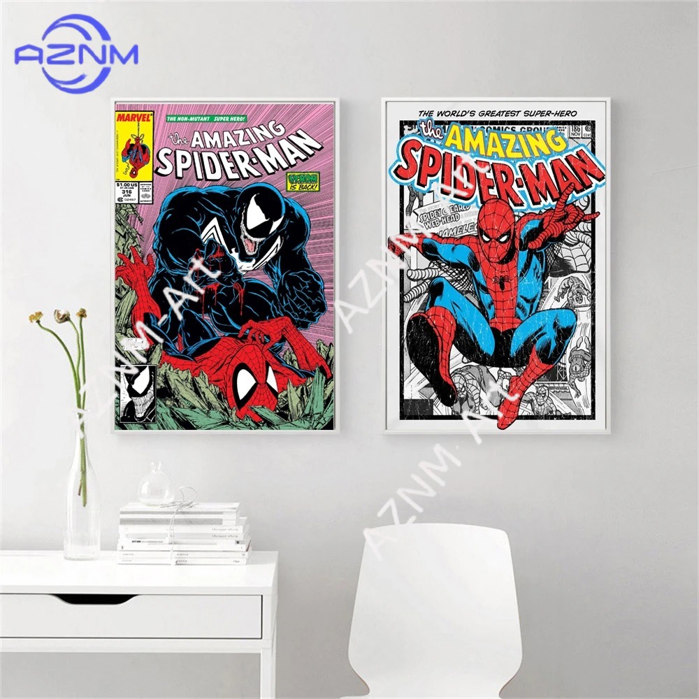 Movie Poster Superhero Canvas  - Home Decor Essentials review and price