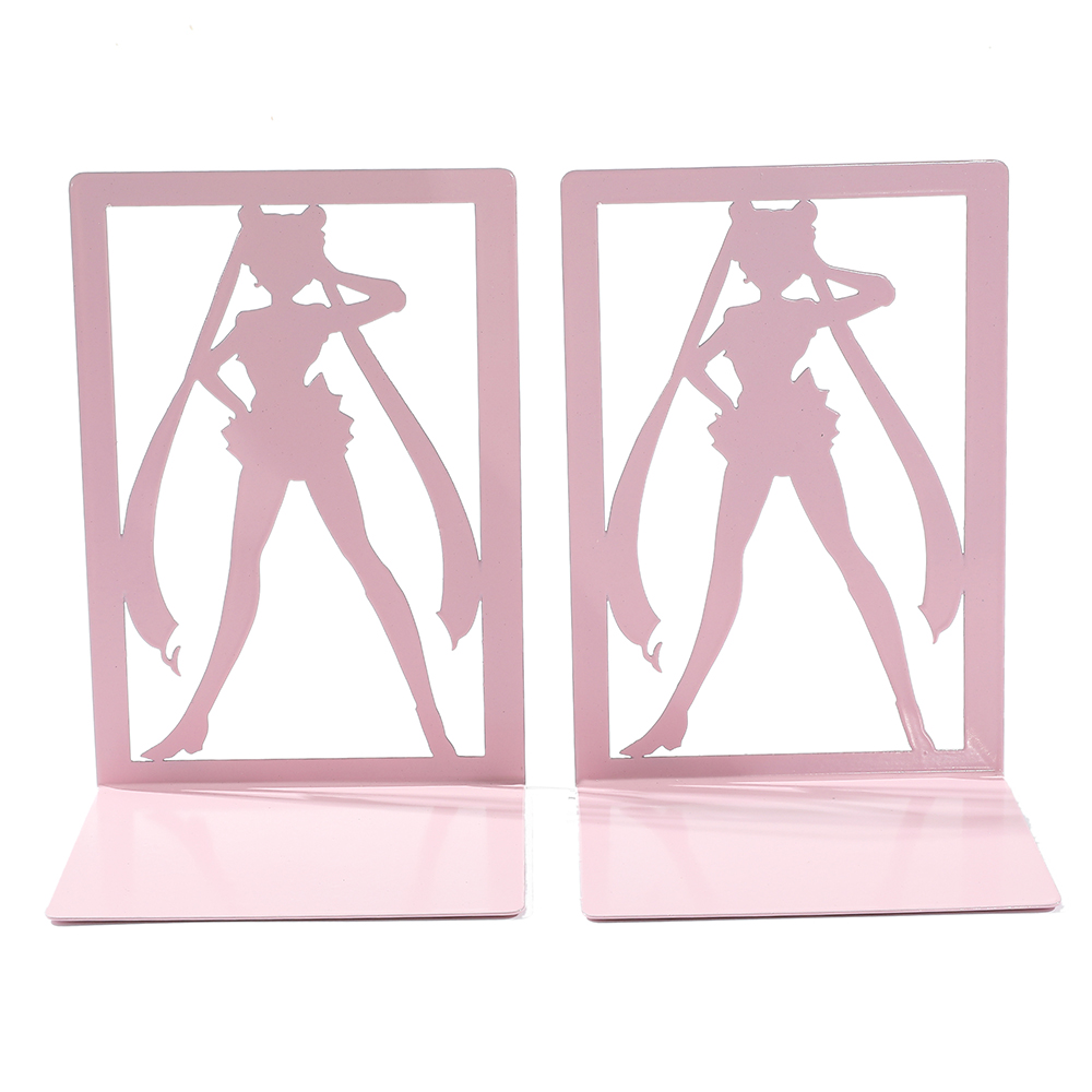 Pink Girls Bookends 2Pcs Non S - Aesthetic Bookend review and price