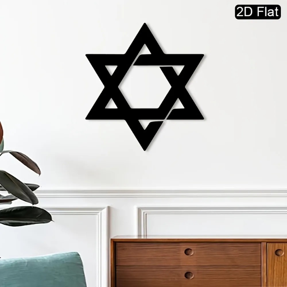 CIFBUY Iron Wall Art Star of D - Home Decor Free review and price