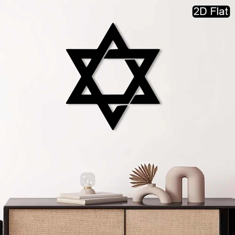 CIFBUY Iron Wall Art Star of D - Home Decor Free review and price
