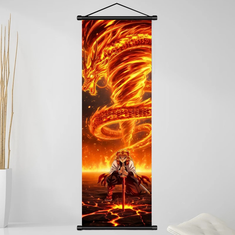 Demon Slayer Kyojuro Rengoku H - Home Decor Deals review and price