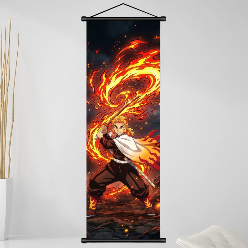 Demon Slayer Kyojuro Rengoku H - Home Decor Deals review and price