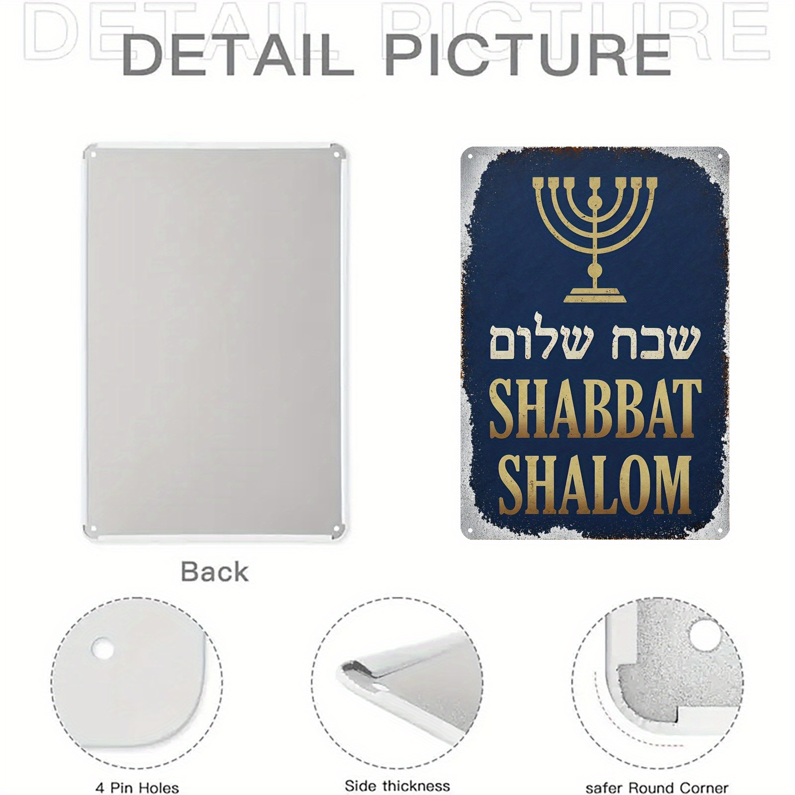 CIFBUY Vintage Aluminum Wall A - Home Decor Free review and price
