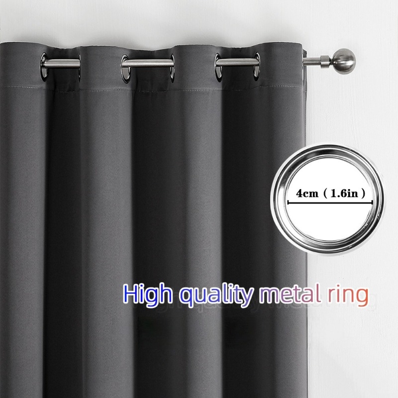 1pc Modern Solid Color Full Sh - Blackout Curtains review and price
