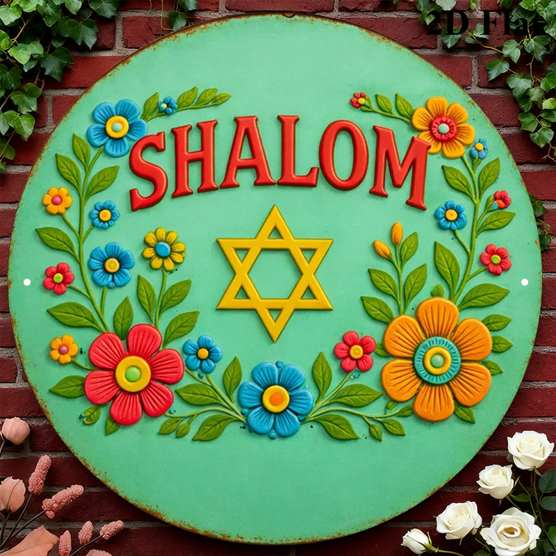 CIFBUY  Shalom Star of David A - Home Decor Free review and price