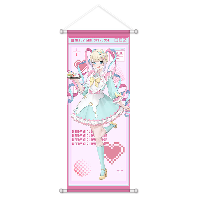 Rain Anime Poster Scroll NEEDY - Home Decor Games review and price