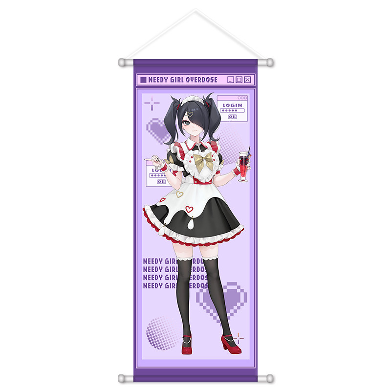 Rain Anime Poster Scroll NEEDY - Home Decor Games review and price
