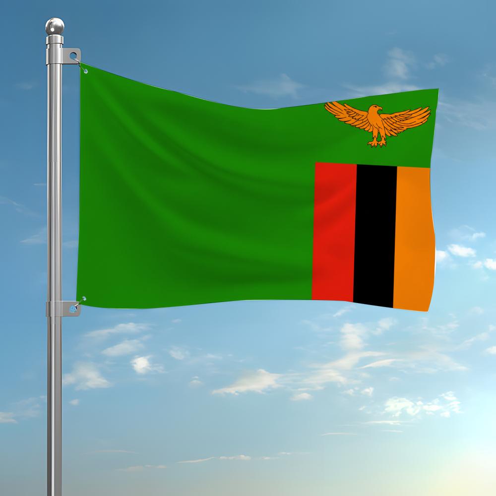 Zambia Custom Flag Wall Hangin - Home Decor Zambia review and price