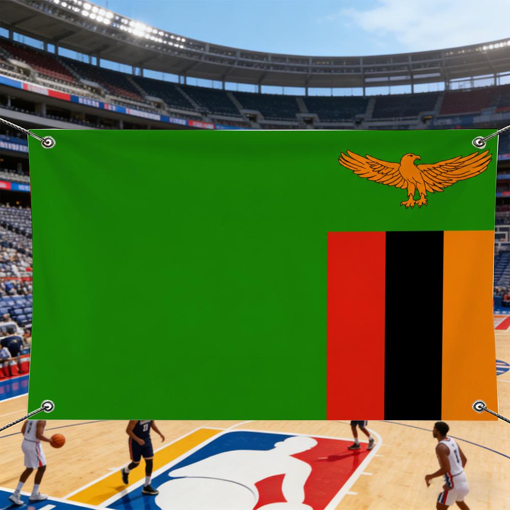 Zambia Custom Flag Wall Hangin - Home Decor Zambia review and price