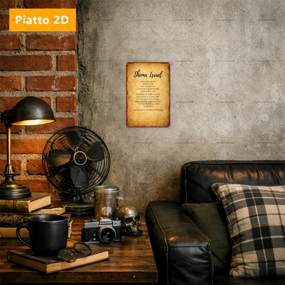CIFBUY  Hebrew Scripture Alumi - Home Decor Free review and price