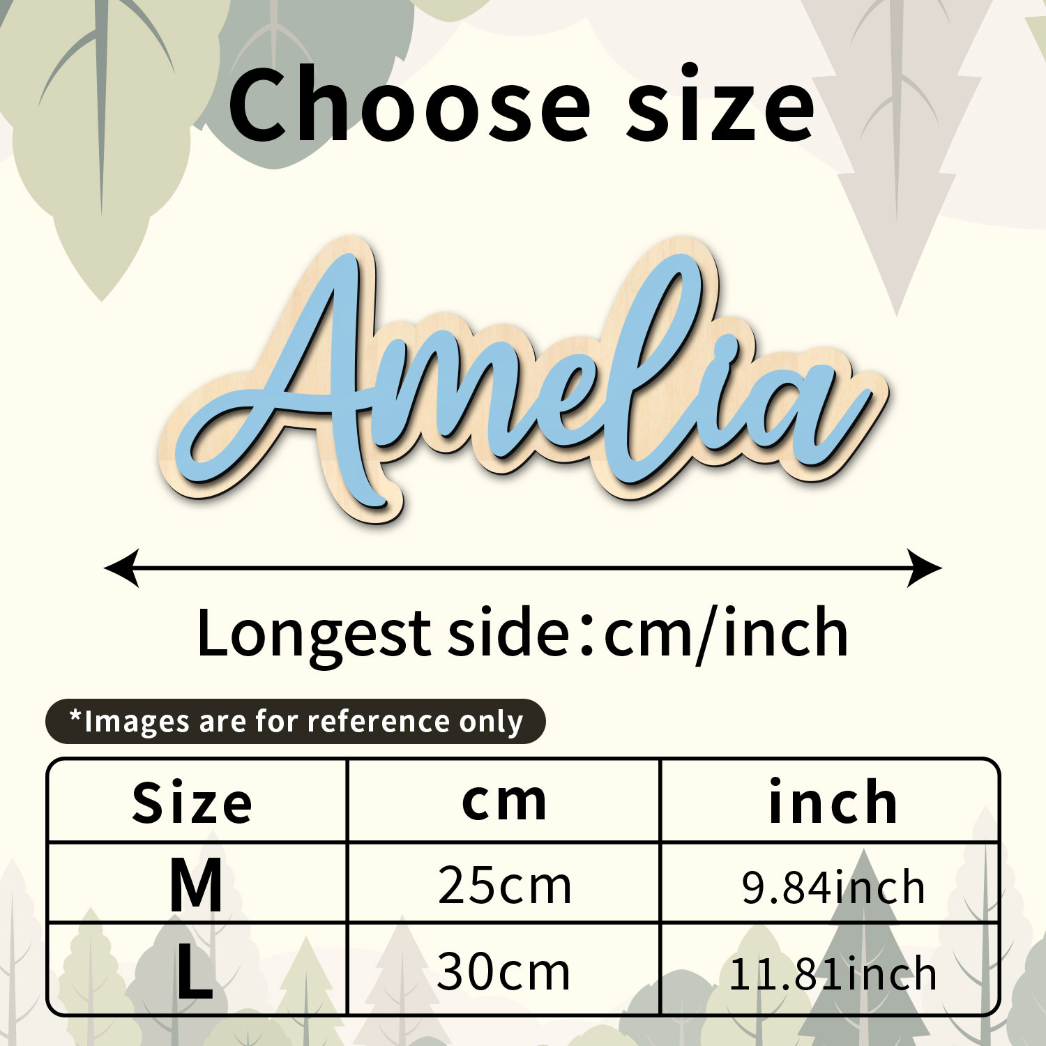 1pc Customized Wooden Name Dec - Home Decor Center review and price