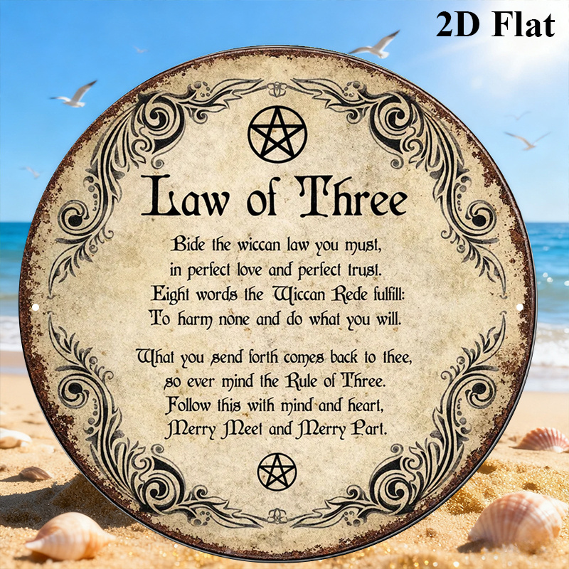 CIFBUY Vintage Wicca Triple Go - Home Decor Free review and price