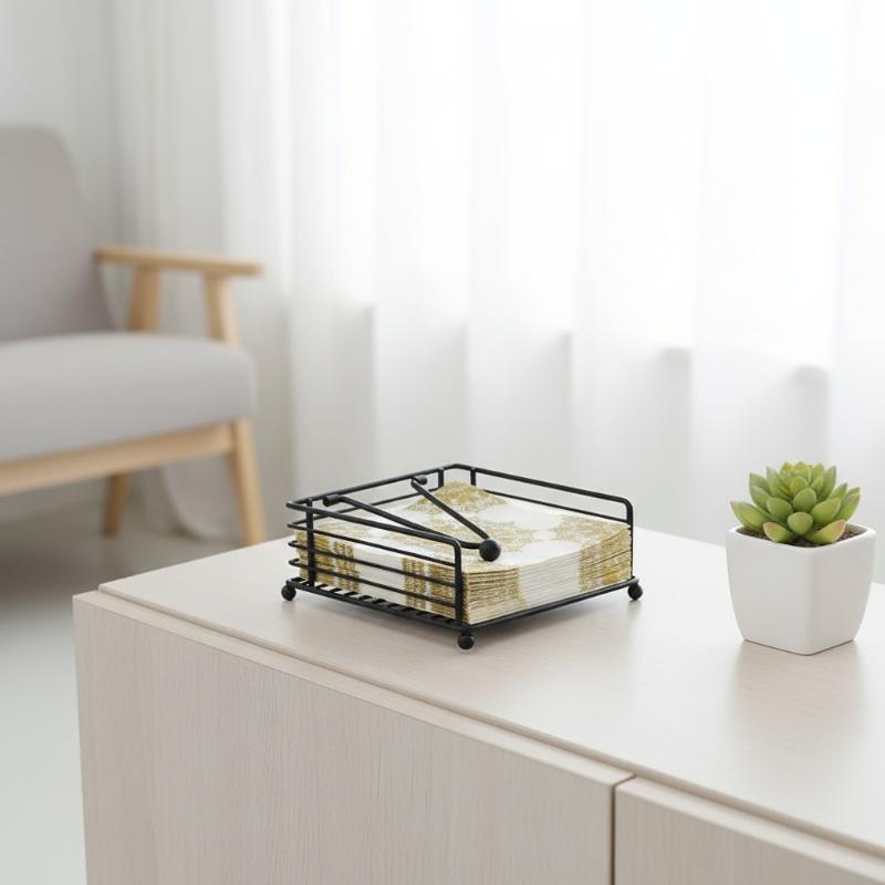 Iron Square Napkin Holder, Fla - Home Decor Center review and price