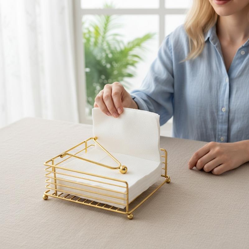 Iron Square Napkin Holder, Fla - Home Decor Center review and price
